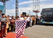 Bus Trans Sulsel Diluncurkan, Gubernur Sulsel Janjikan Transportasi Publik Modern dan Inklusif